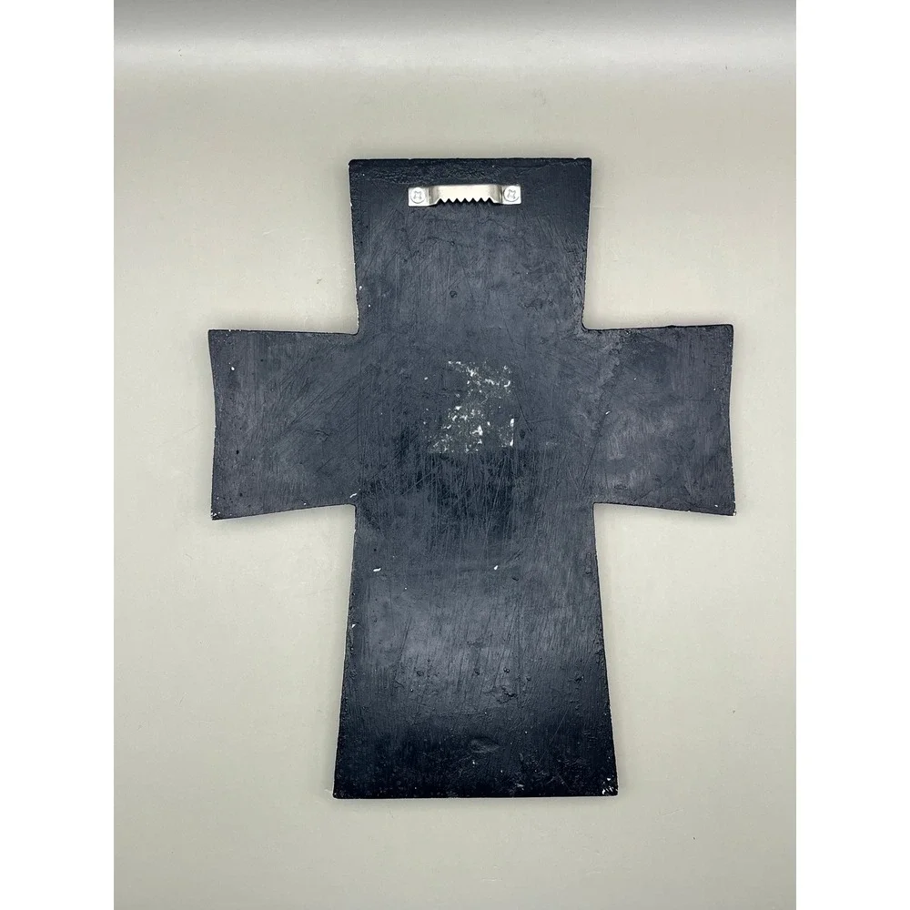 Patriotic‎ Prayer for our Soldiers Wall Cross Plaque American Flag Decor 10x7.5